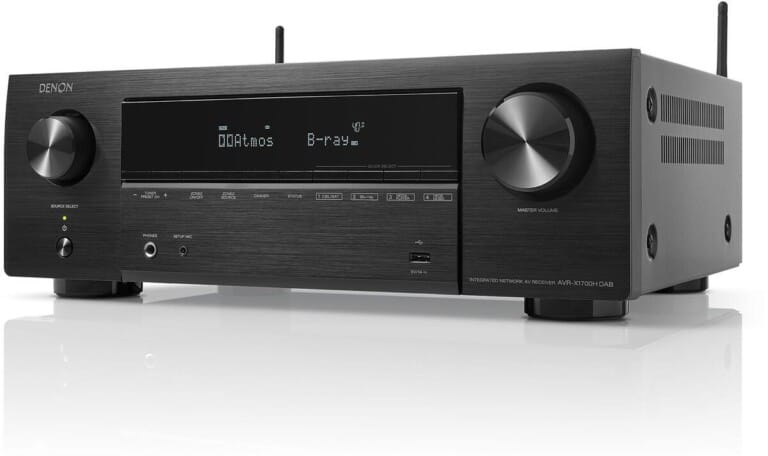Amplificateur Denon AVR-X1700H Home Cinema 8K au Maroc